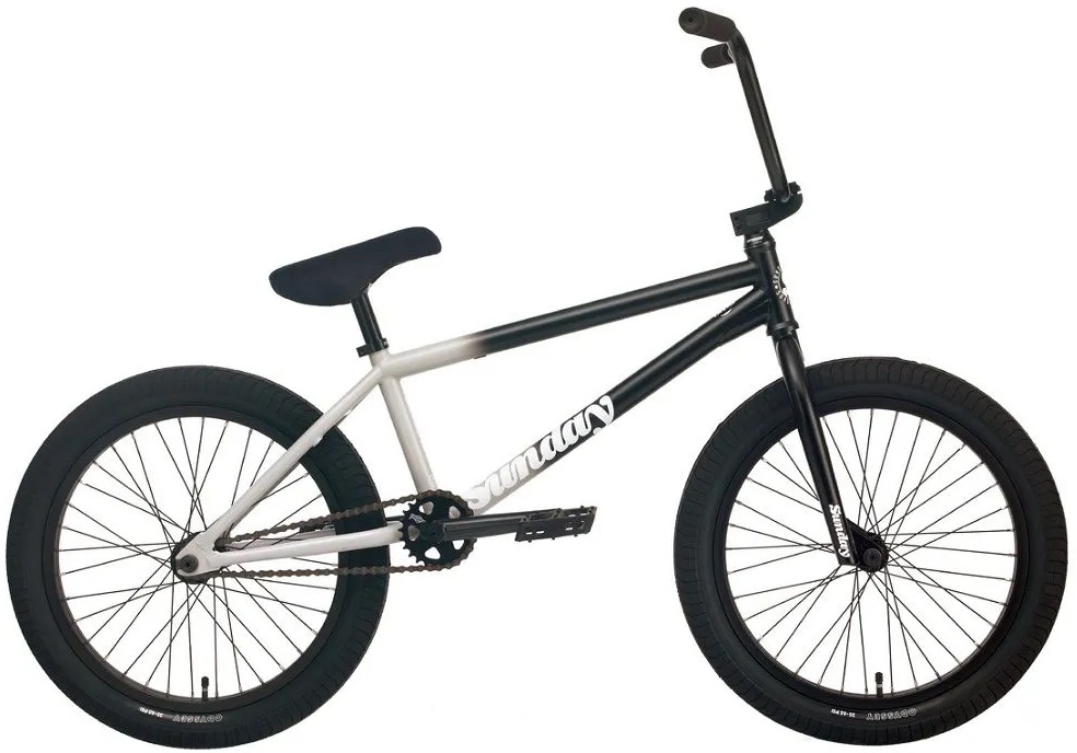 BICICLETA BMX SUNDAY FORECASTER BROC SIGNATURE LHD ou RHD 21 PRETO/CINZA FREECOASTER 