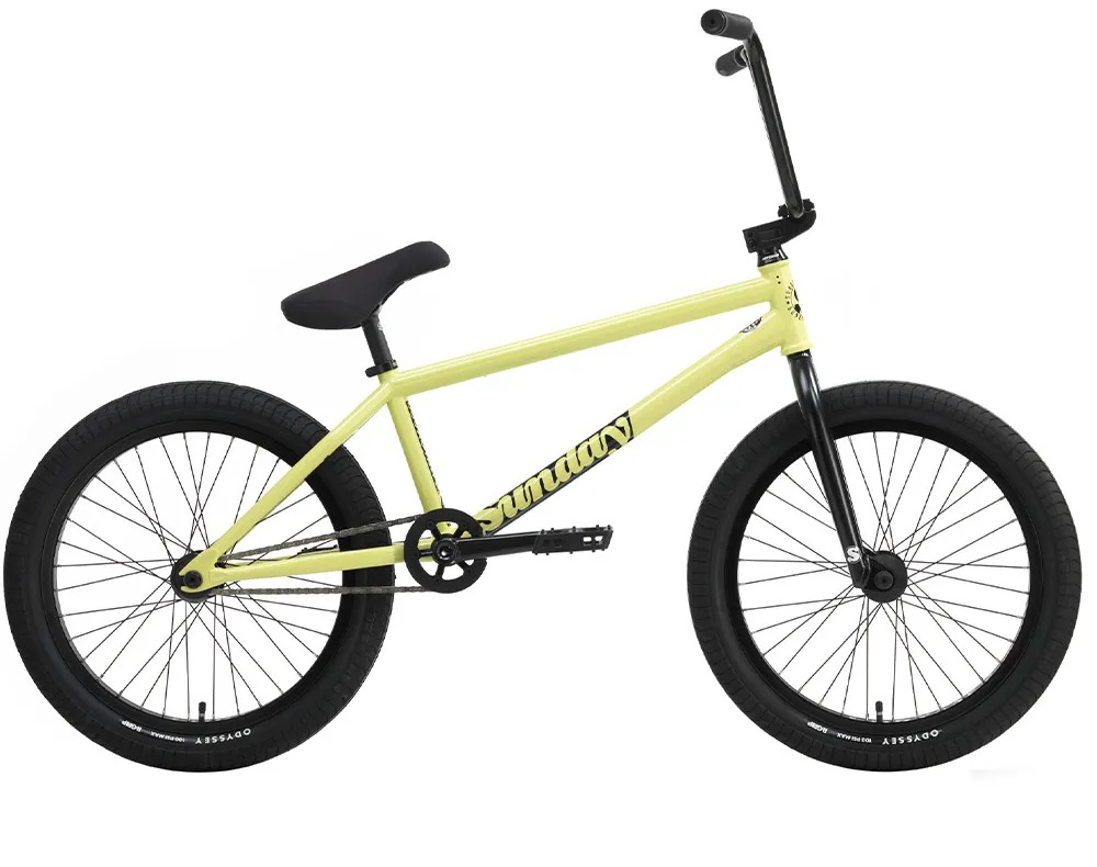 BICICLETA BMX 20" SUNDAY SOUNDWAVE FC LHD 21 AMARELO