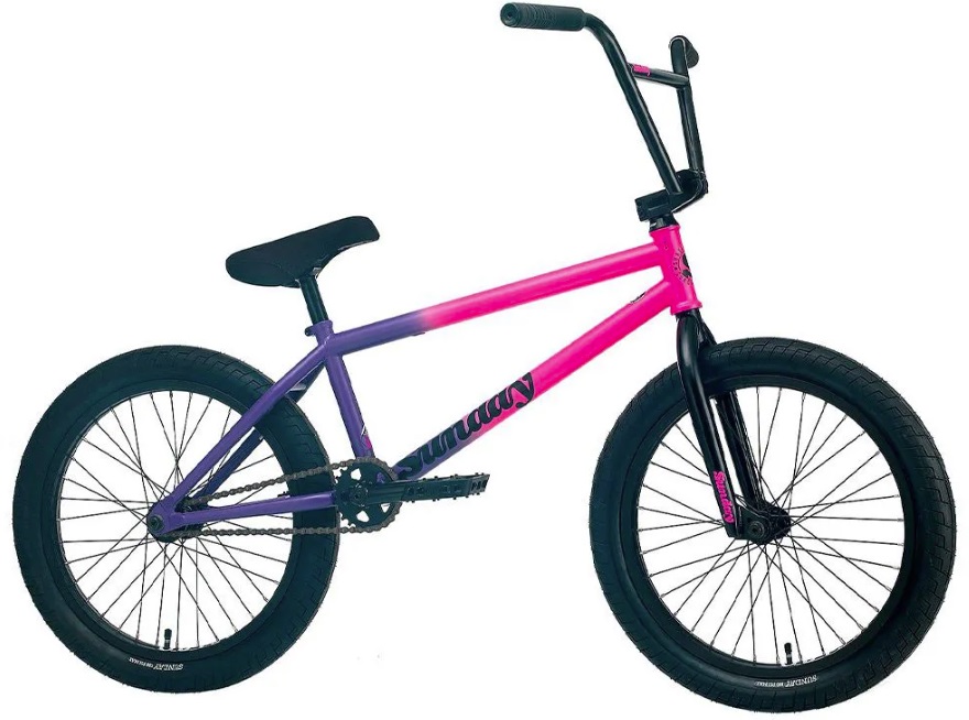 BICICLETA BMX SUNDAY STREET SWEEPER LHD ou RHD ROXO/ROSA 20.75