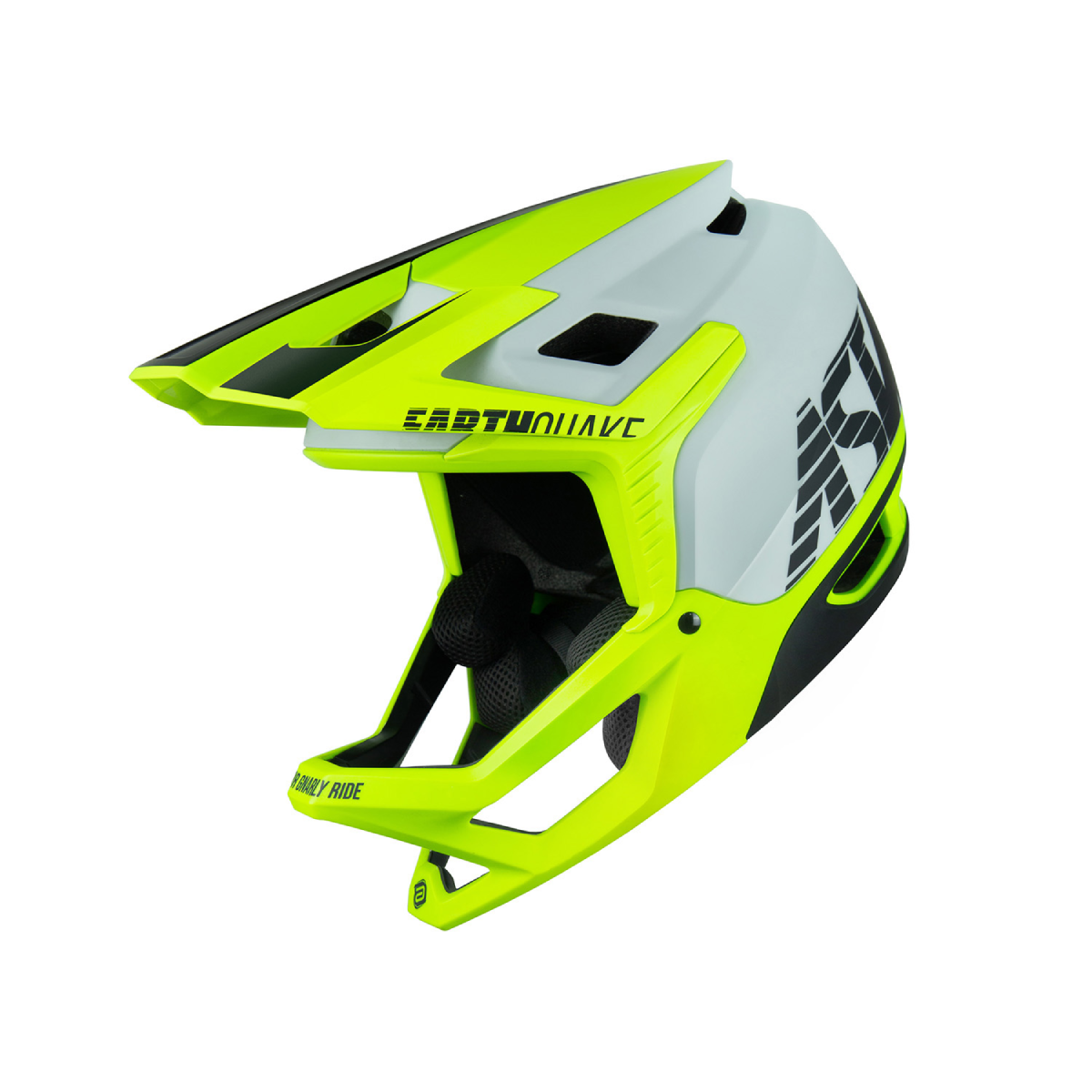 CAPACETE ASW BIKE EARTHQUAKE AMARELO CINZA