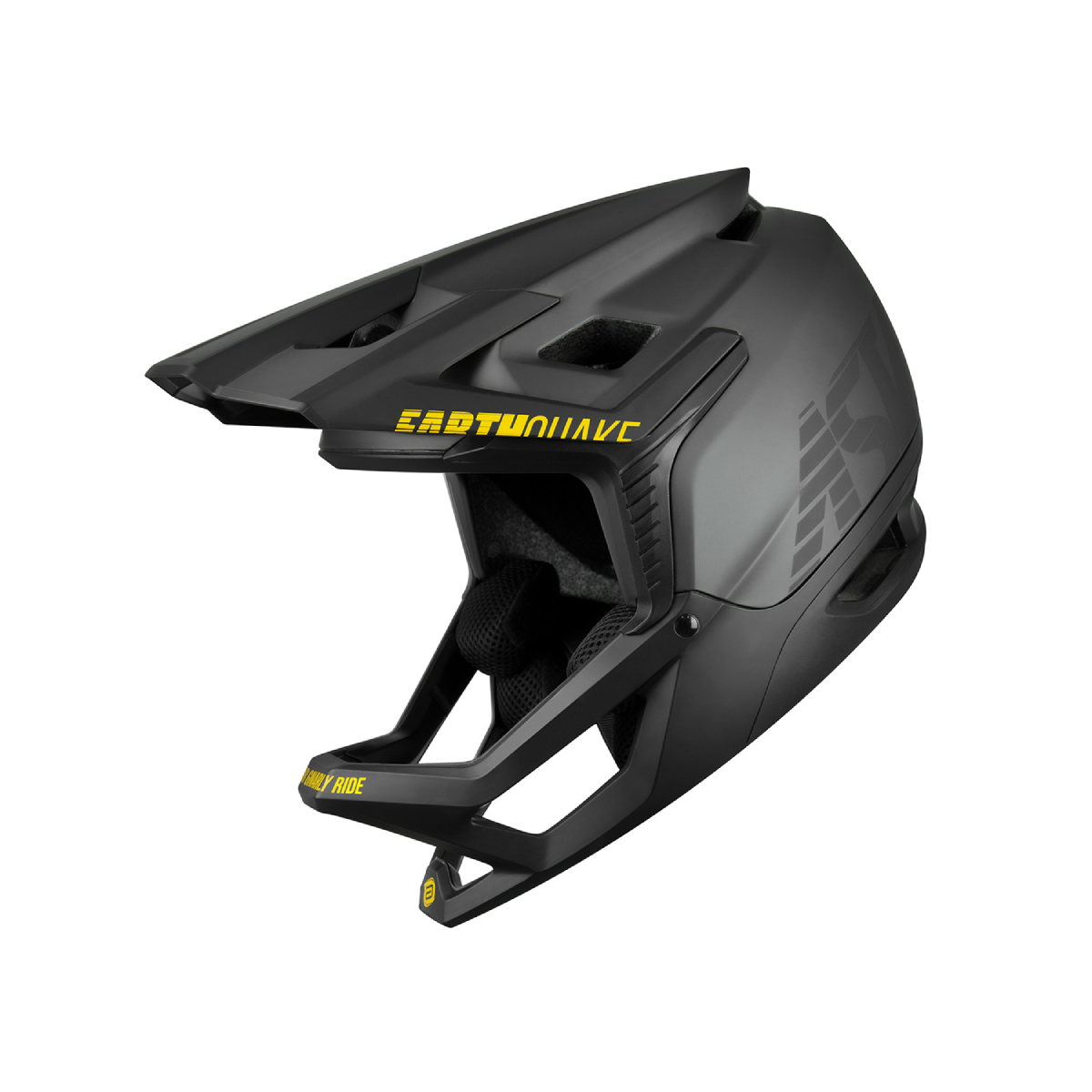 CAPACETE ASW BIKE EARTHQUAKE PRETO CINZA 