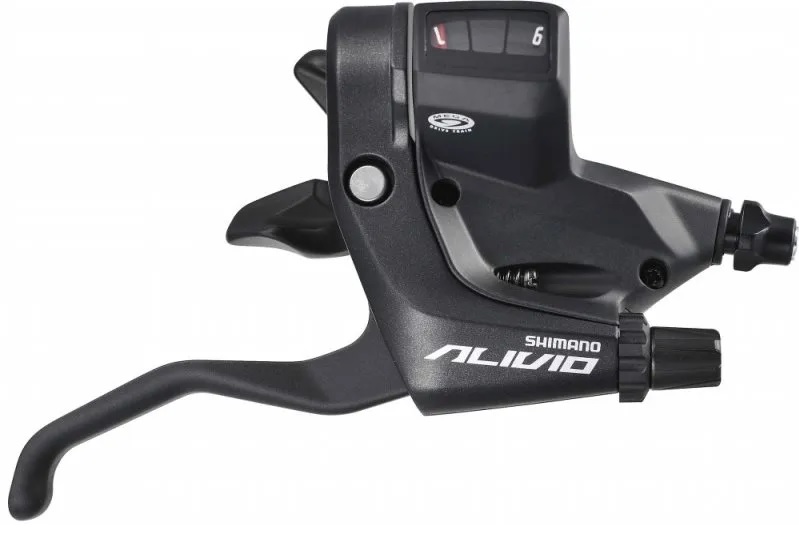 TROCADOR RAPIDFIRE SHIMANO ALIVIO M430 c/ MANETE 9V DIREITO