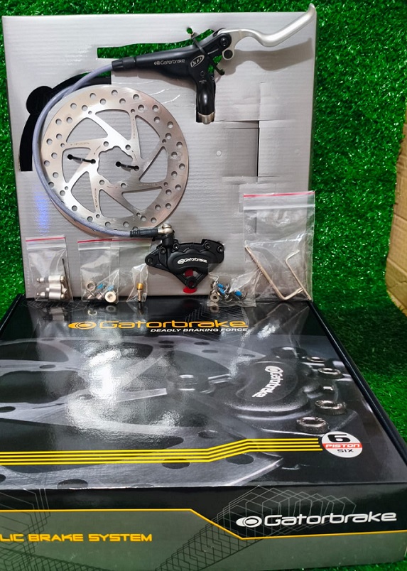 FREIO HIDRAULICO ALLIGATOR GATORBRAKE DUO 6 PISTÃO DIANTEIRO