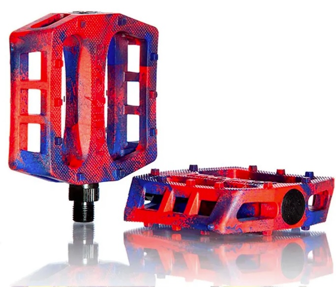  PEDAL DEMOLITION TROOPER NYLON AZUL / VERMELHO