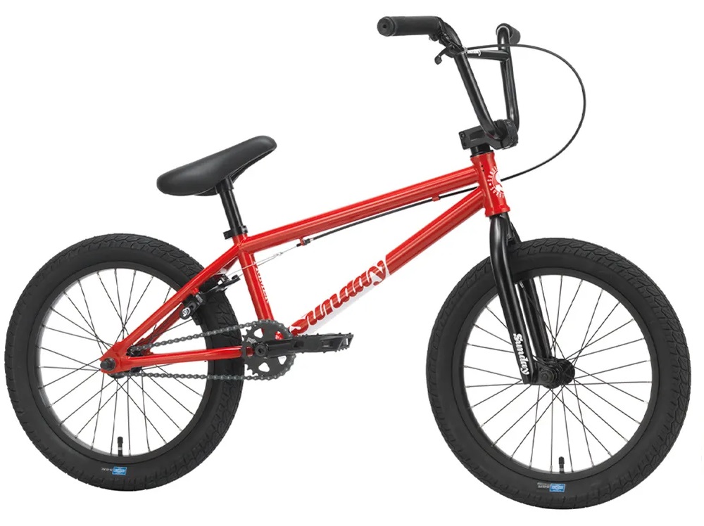 BICICLETA SUNDAY PRIMER ARO 18 VERMELHA 