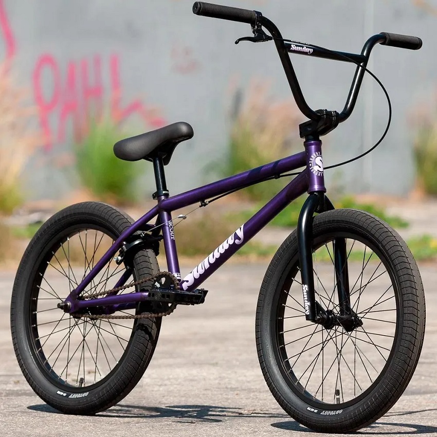 BICICLETA BMX 20 SUNDAY SCOUT 20.75 ou 21 ROXA 