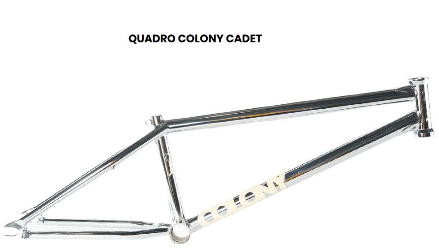 QUADRO COLONY CADET 19.20 - 20.40 ou 20.70 CROMADO