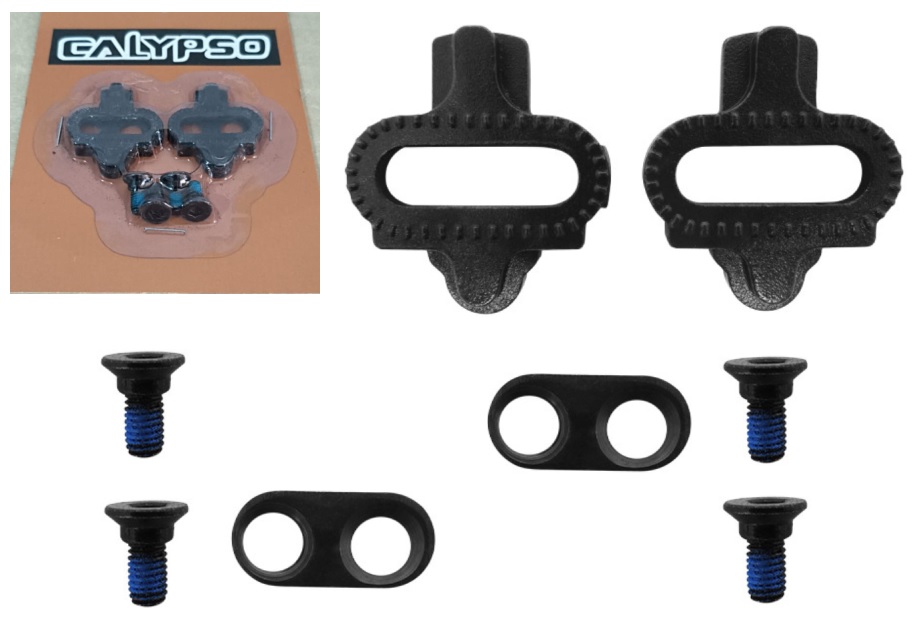 TAQUINHO CALYPSO p/ SAPATILHA MTB - BMX PADRÃO SHIMANO