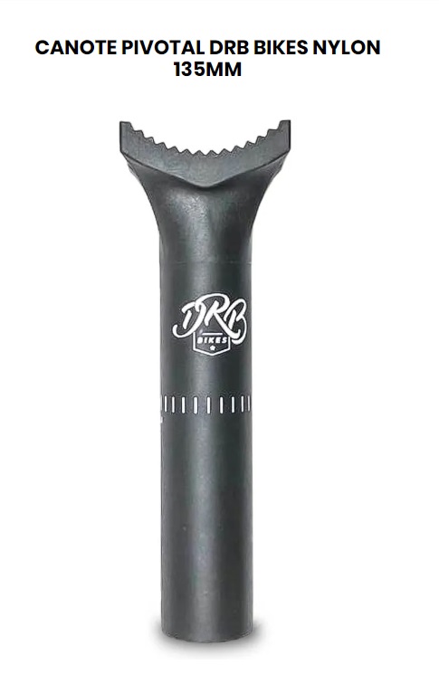 CANOTE PIVOTAL DRB BIKES NYLON 135MM PRETO 25.4ø