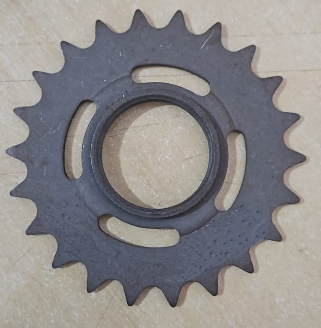 COG PINHÃO BIKE FIXA COM ROSCA 22 DENTES AÇO
