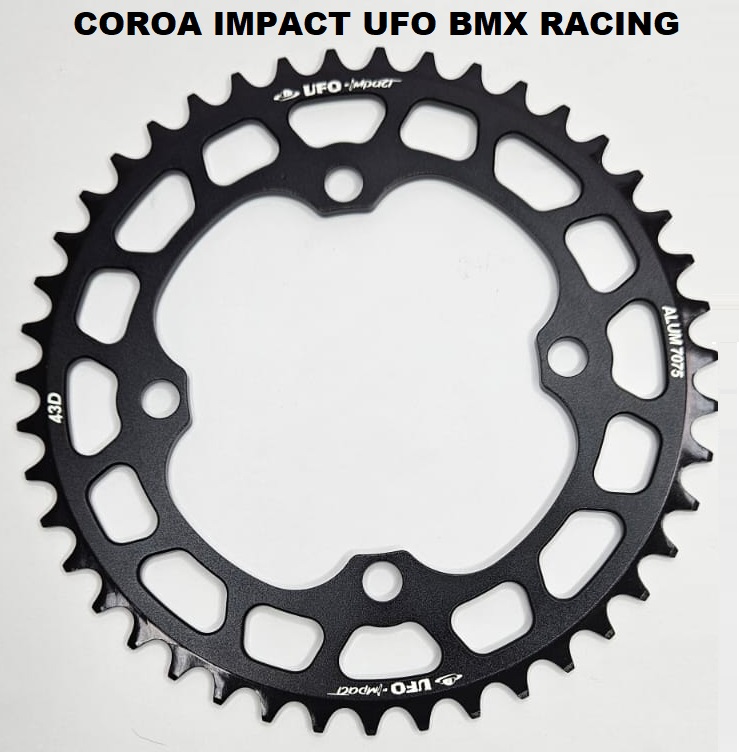 COROA IMPACT UFO ( BY IMPACT ) 45 DENTES 4 FUROS BCD 104MM BMX RAING