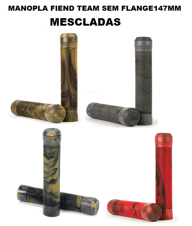 MANOPLA FIEND TEAM S/FLANGE 147MM MESCLADAS