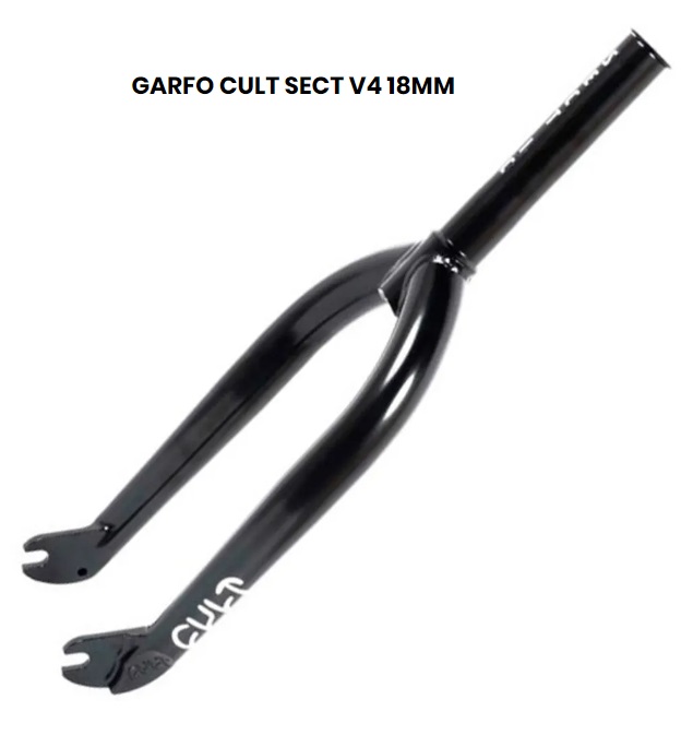 GARFO CULT SECT V4 18MM PRETO
