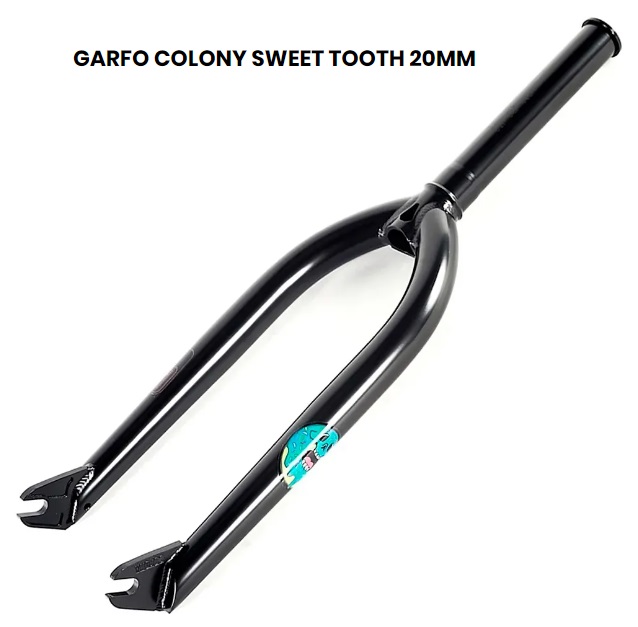 GARFO COLONY SWEET TOOTH 20MM PRETO