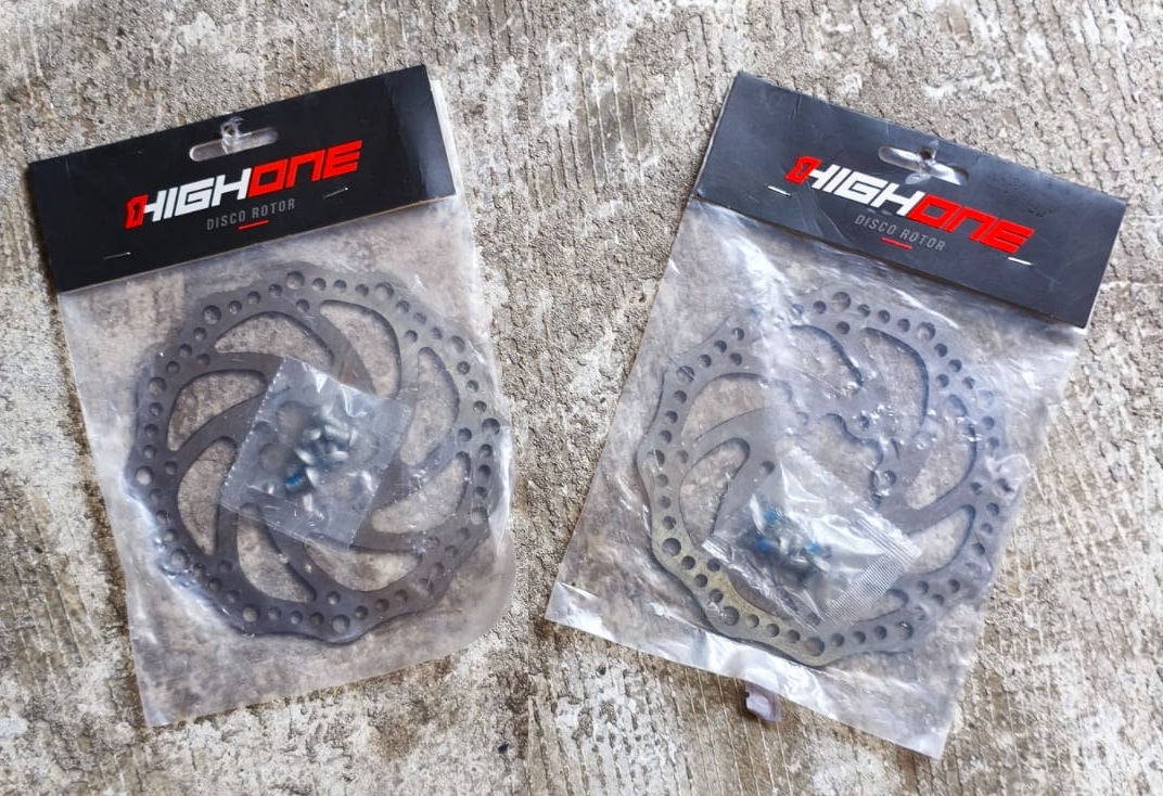 DISCO DE FREIO HIGH ONE 140MM ROTOR 6 FFUROS