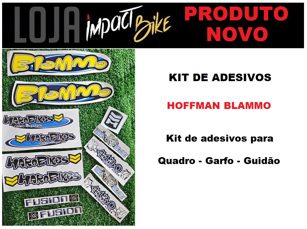 KIT ADESIVOS PARA QUADRO E BIKE BMX HARO BLAMO