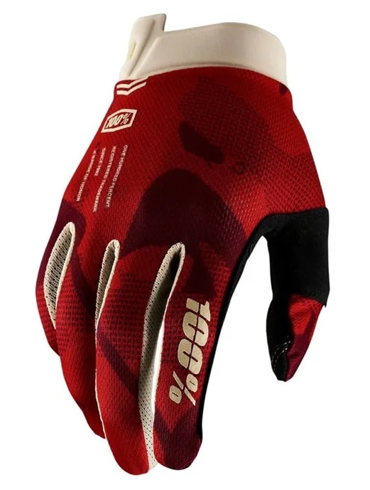 LUVA 100% ITRACK ADULTO VERMELHO