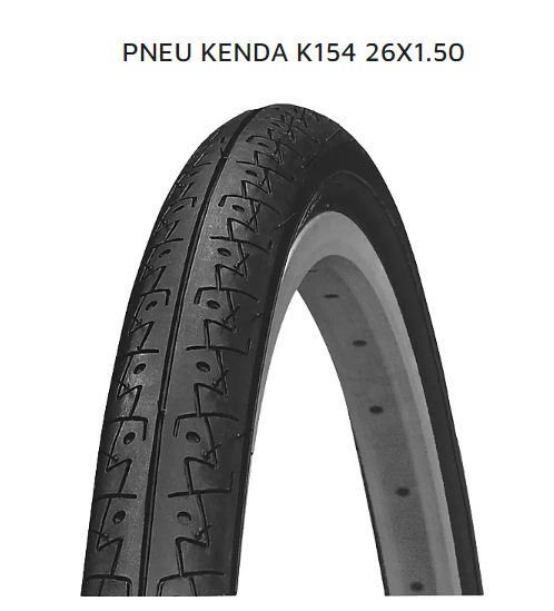 PNEU KENDA K154 26 x 1.50 PRETO