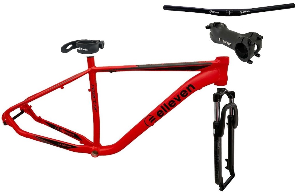 KIT QUADRO 29 ELLEVEN REACTOR 15 ou 17 ou 19 ou 21 VERMELHO