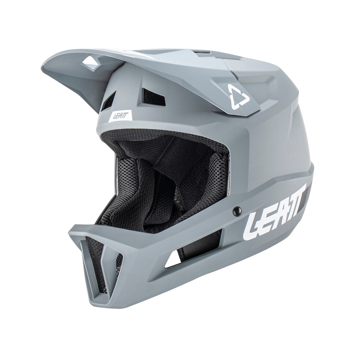 CAPACETE FULL FACE LEATT GRAVITY 1.0 CINZA ADULTO