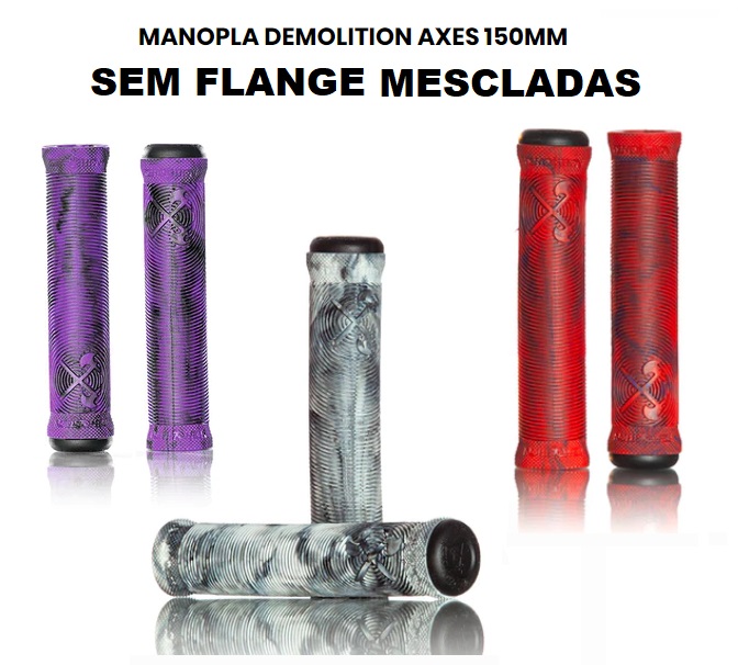 MANOPLA DEMOLITION AXES 150MM S/ FLANGE MESCLADAS