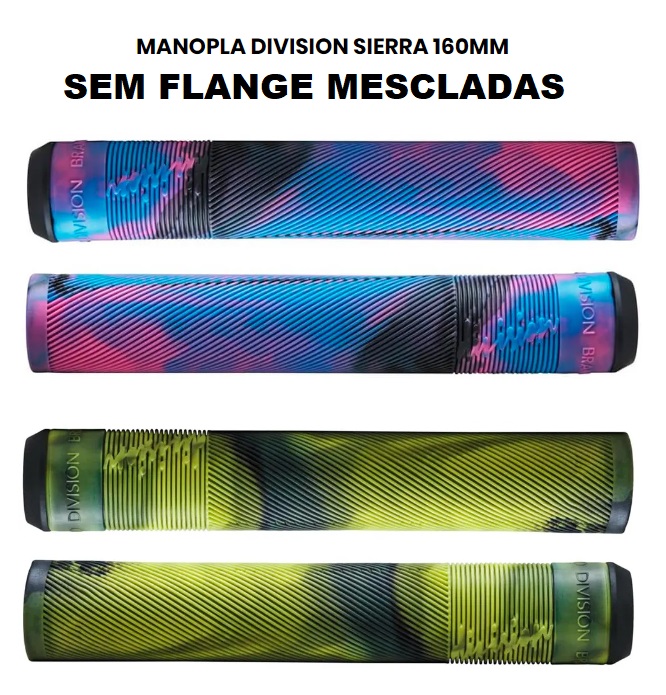 MANOPLA DIVISION SIERRA 160MM S/ FLANGE MESCLADAS
