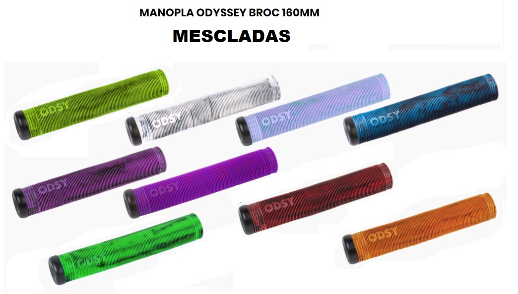 MANOPLA ODYSSEY BROC 160MM MESCLADAS
