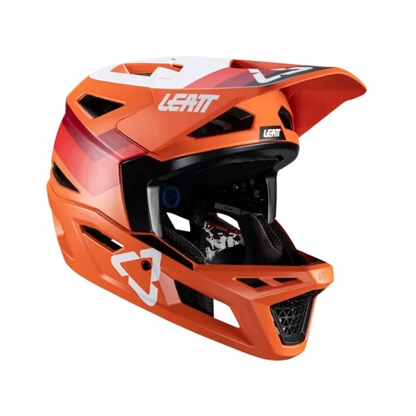 CAPACETE FULL FACE LEATT GRAVITY 4.0 LARANJA