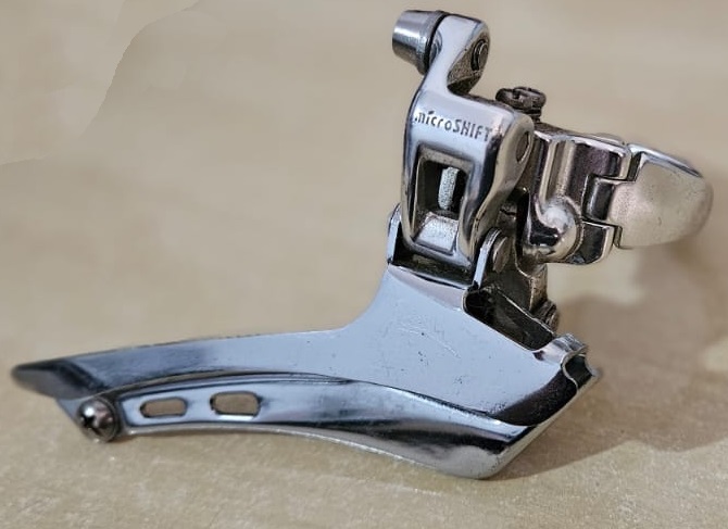 CÂMBIO DIANTEIRO MICROSHIFT FD-R72 10V 2 x COROAS