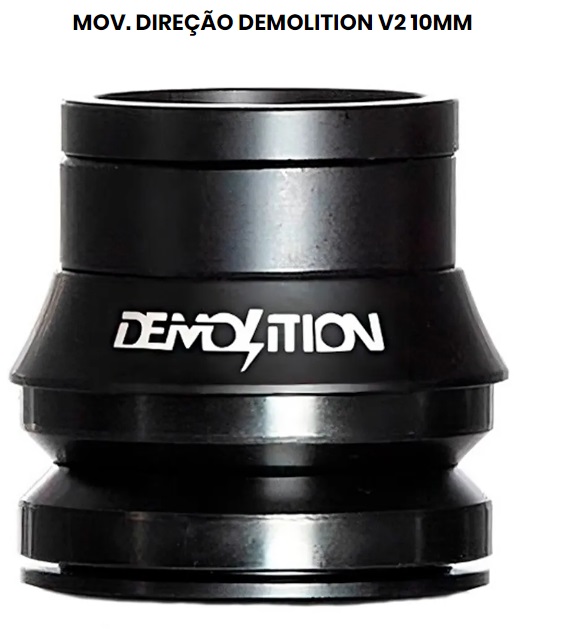 MOV. DIREÇÃO DEMOLITION V2 10MM PRETO