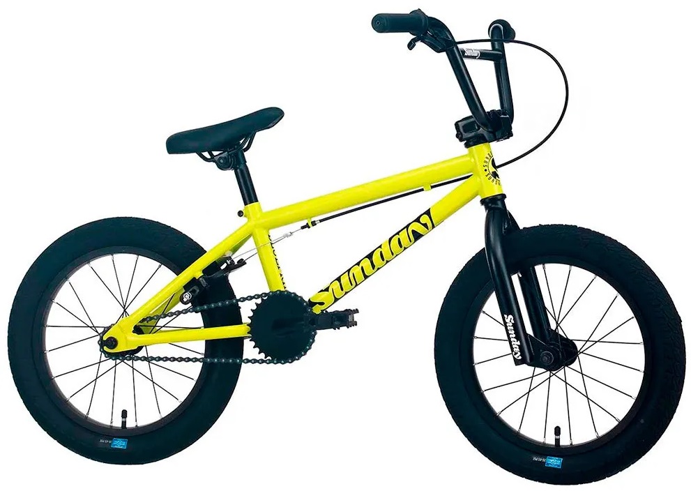 BICICLETA SUNDAY PRIMER ARO 16 AMARELA