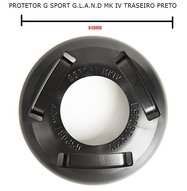 PROTETOR G SPORT G.L.A.N.D MK IV TRASEIRO PRETO