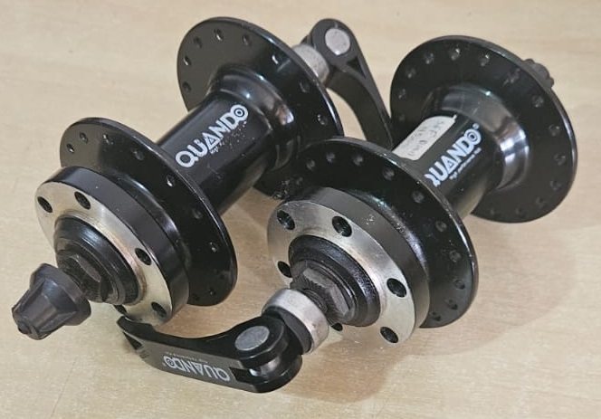 CUBO QUANDO MTB DISCO 32 e 36 FUROS DIANTEIRO PRETO