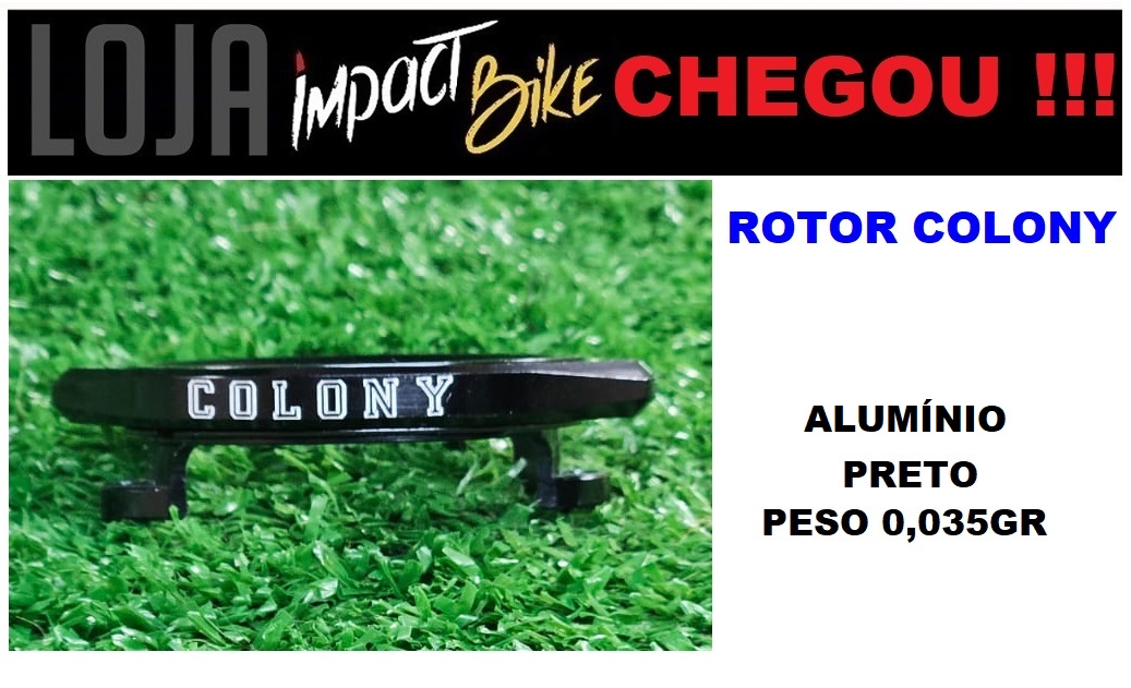 ROTOR COLONY RX3 ROTARY 1-1/8 PRETO