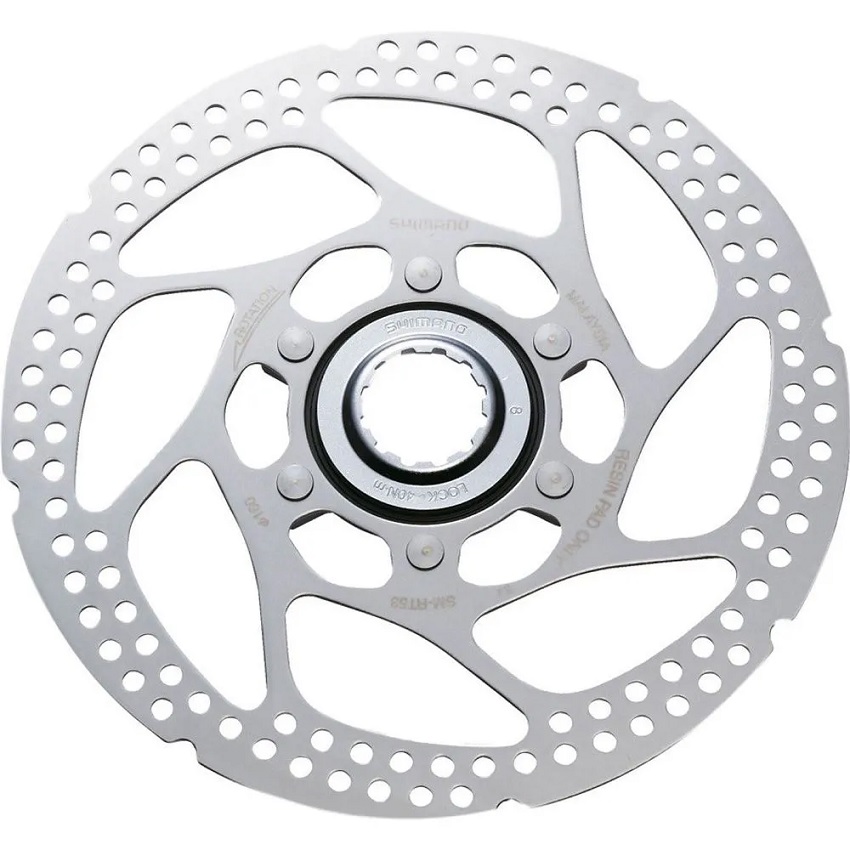 DISCO ROTOR SHIMANO CENTER LOCK 160MM RT-53 UNIDADE