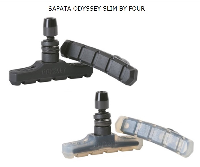 SAPATA ODYSSEY SLIM BY FOUR PRETO ou TRANSPARENTE