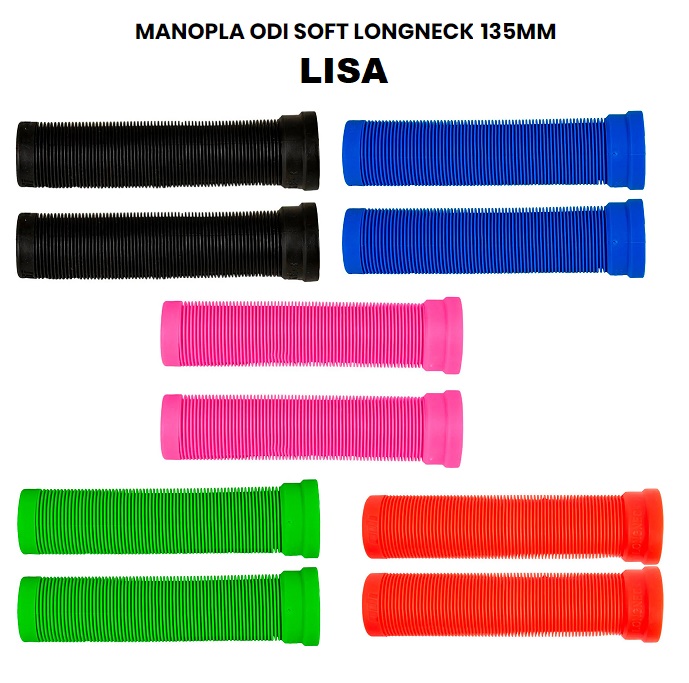 MANOPLA ODI SOFT LONGNECK 135MM S/ FLANGE LISA