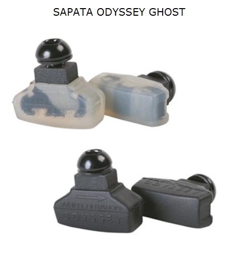 SAPATA ODYSSEY GHOST PRETO ou TRANSPARENTE