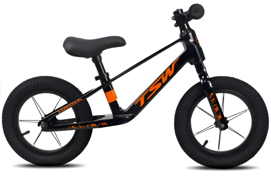PRÉ BIKE BALANCE STEPS II PRETO / LARANJA
