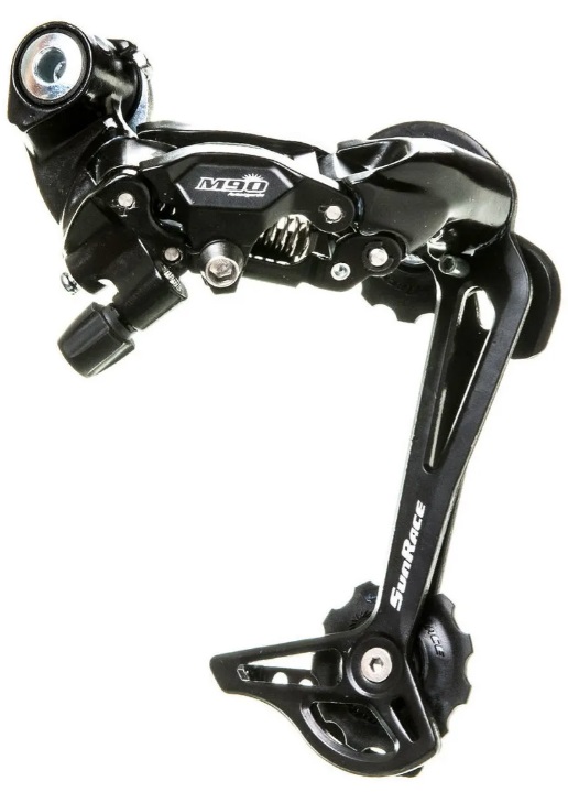 CÂMBIO TRASEIRO  SUN RACE RDM97 9 VELOCIDADES CAGE LONGO P/ 34 DENTES 