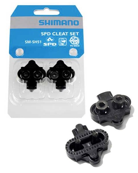 TAQUINHO TACO SHIMANO SPD SM-SH51 PRETO