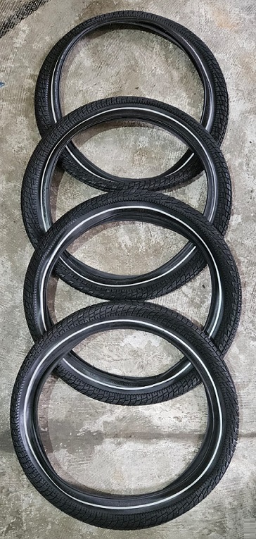 PNEU VEE RUBBER 20 X 2.30 - 110PSI PRETO FX REFLETIVA