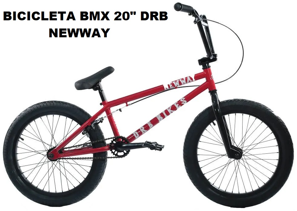 BICICLETA BMX 20 DRB BIKES NEWWAY 20.60 VERMELHA
