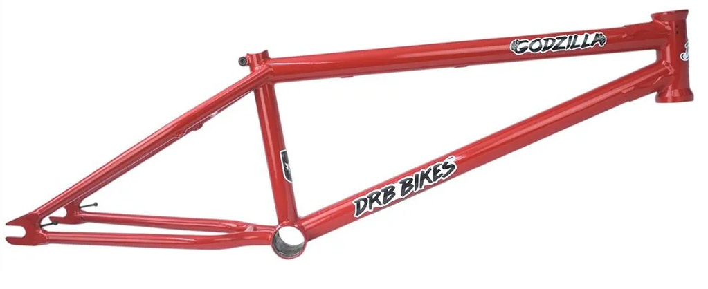 QUADRO DRB BIKES 2019 GODZILLA  20.50 ou 20.75 ou 21 VERMELHO RUBI