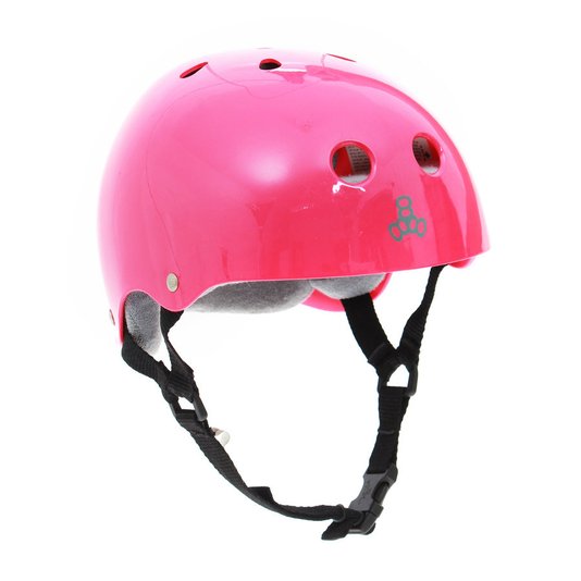 CAPACETE TRIPLE EIGHT 8 ROSA G