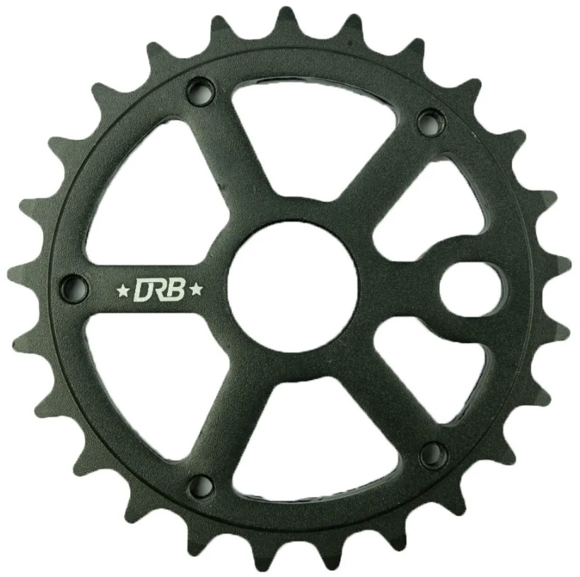 COROA DRB BIKES FULL NYLON GUARD 25 DENTES PRETO — foto 2