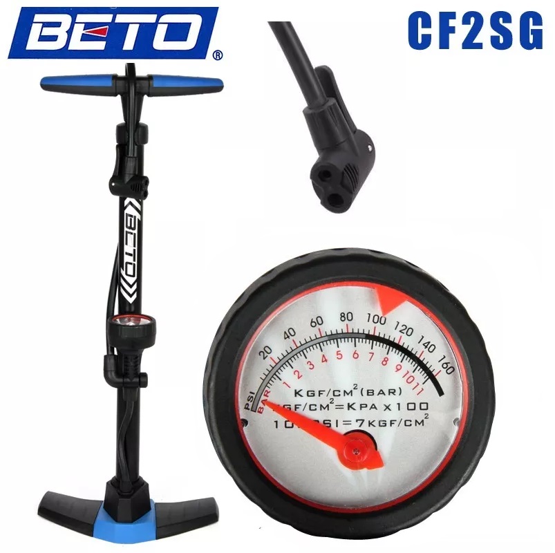 BOMBA DE PÉ BETO AÇO CF-2SG 160psi