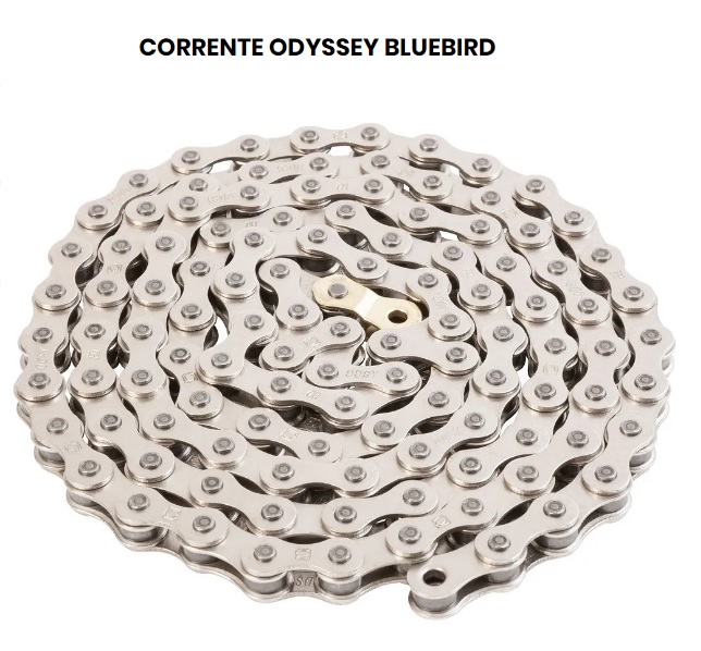 CORRENTE ODYSSEY BLUEBIRD CROMADA 1/8 MÉDIA GROSSA