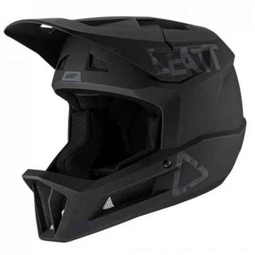 CAPACETE FULL FACE LEATT GRAVITY 1.0 PRETO ADULTO