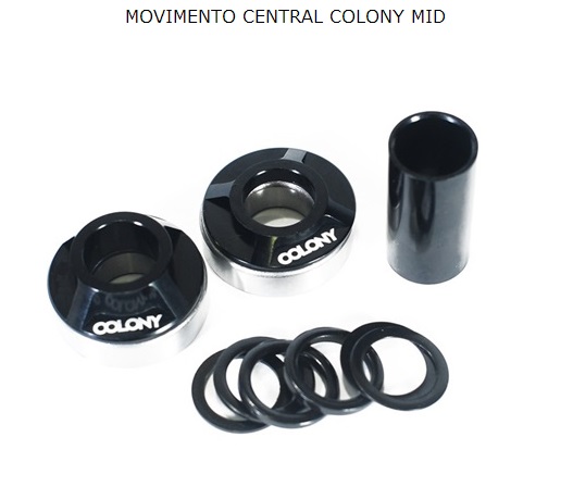 MOV. CENTRAL MID COLONY PRETO 19 ou 22MM